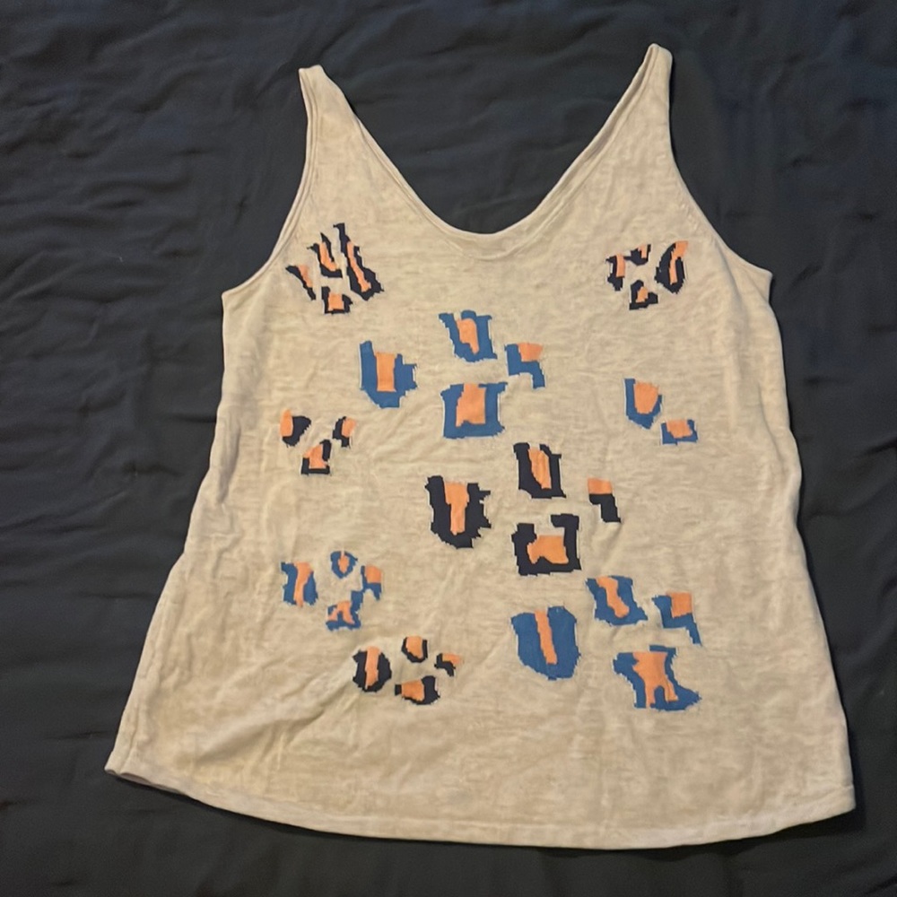 Nic + Zoe knit tank top size small